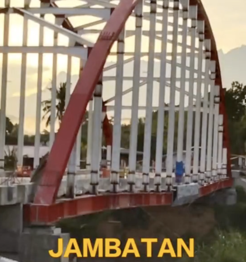 Jambatan Tuaran RM18 Juta Bengkok, Netizen Persoal Kualiti Binaan